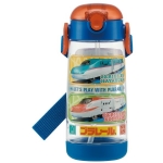 【日本】 Skater 儿童背带 吸管杯水杯水壶 多款入 冰雪奇缘/恐龙/火车/独角兽/ Drink Bottle 480ml -  - 2    - Sweet Living