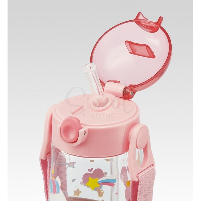 【日本】 Skater 儿童背带 吸管杯水杯水壶 多款入 冰雪奇缘/恐龙/火车/独角兽/ Drink Bottle 480ml -  - 5@ - Sweet Living