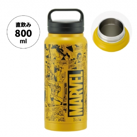 【日本】 Skater 斯凯奇 MARVEL漫威联名 手提不锈钢大容量保温杯 保温壶水壶/ Insulated Water Bottle 800ml -  - 7    - Sweet Living