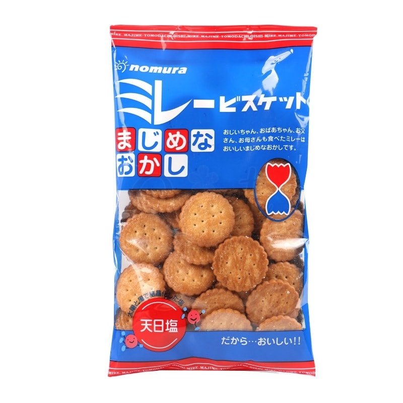 【日本】NOMURA 野村煎豆 网红零食 健康小饼干 低温海盐烘焙 / Majime Biscuits130g -  - 1@ - Sweet Living