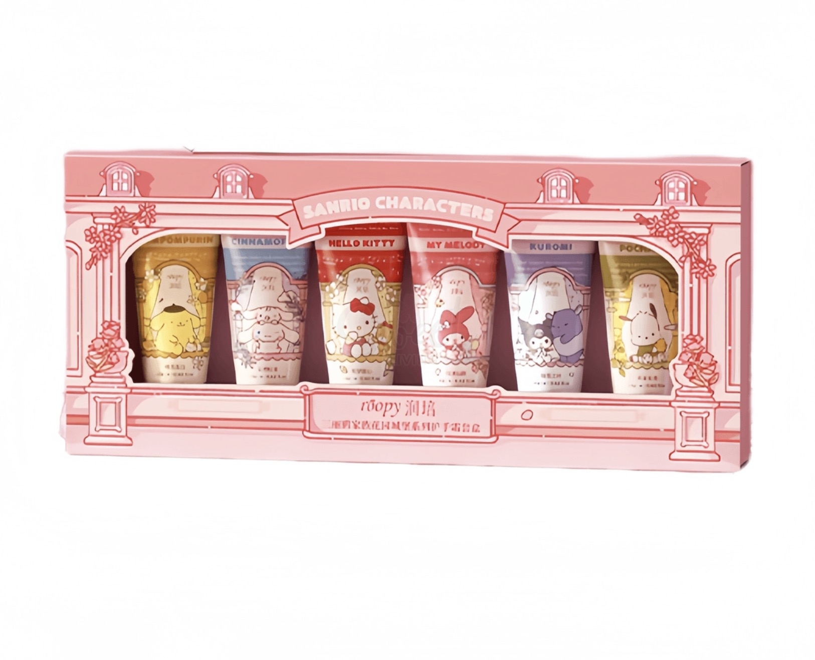 【中国】润培护手霜套盒 三丽鸥家族联名款 12gx6 -  - 1@ - Sweet Living