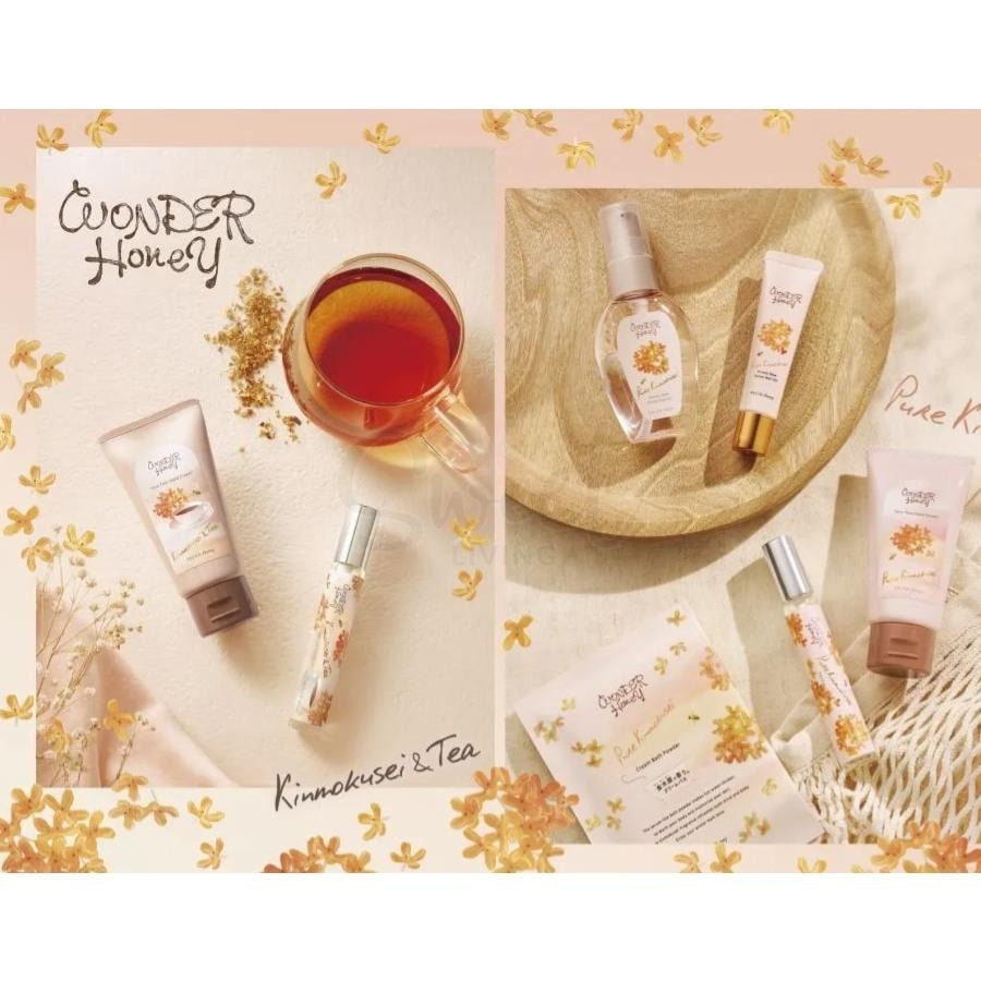 【日本 VECUA】 Wonder Honey 季节限定 金木樨 蜂蜜桂花护手霜 Melty Hand Cream 50g -  - 2@ - Sweet Living