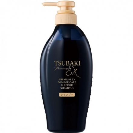 【日本】SHISEIDO资生堂 TSUBAKI丝蓓绮 黑椿 密集修护 洗发水护发素 400ml/瓶 / TSUBAKI Black Camellia Luxury Black Ion Repair Strong EX Shampoo/Conditioner -  - 13    - Sweet Living
