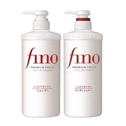【日本】Shiseido 资生堂 FINO 美容复合精华 洗发水 护发素 染烫受损护理 / FINO Premium Touch Hair Repair Shampoo/Conditioner 550ml - Sweet Living