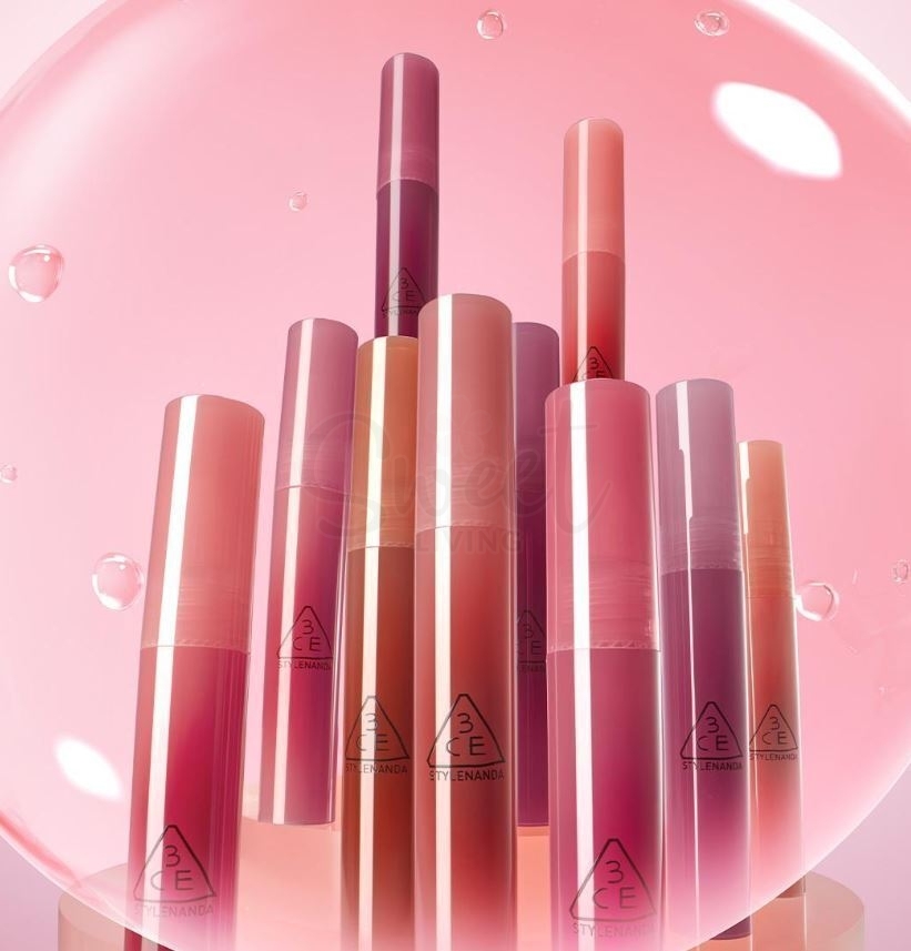 【韩国 3CE】3CE Drop Glow Gel 新品聚光小蜜勺唇蜜 甜美光泽显嫩神器 -  - 1@ - Sweet Living