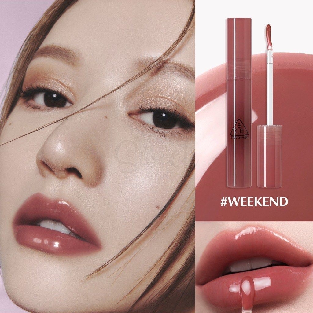 【韩国 3CE】3CE Drop Glow Gel 新品聚光小蜜勺唇蜜 甜美光泽显嫩神器 -  - 8@ - Sweet Living