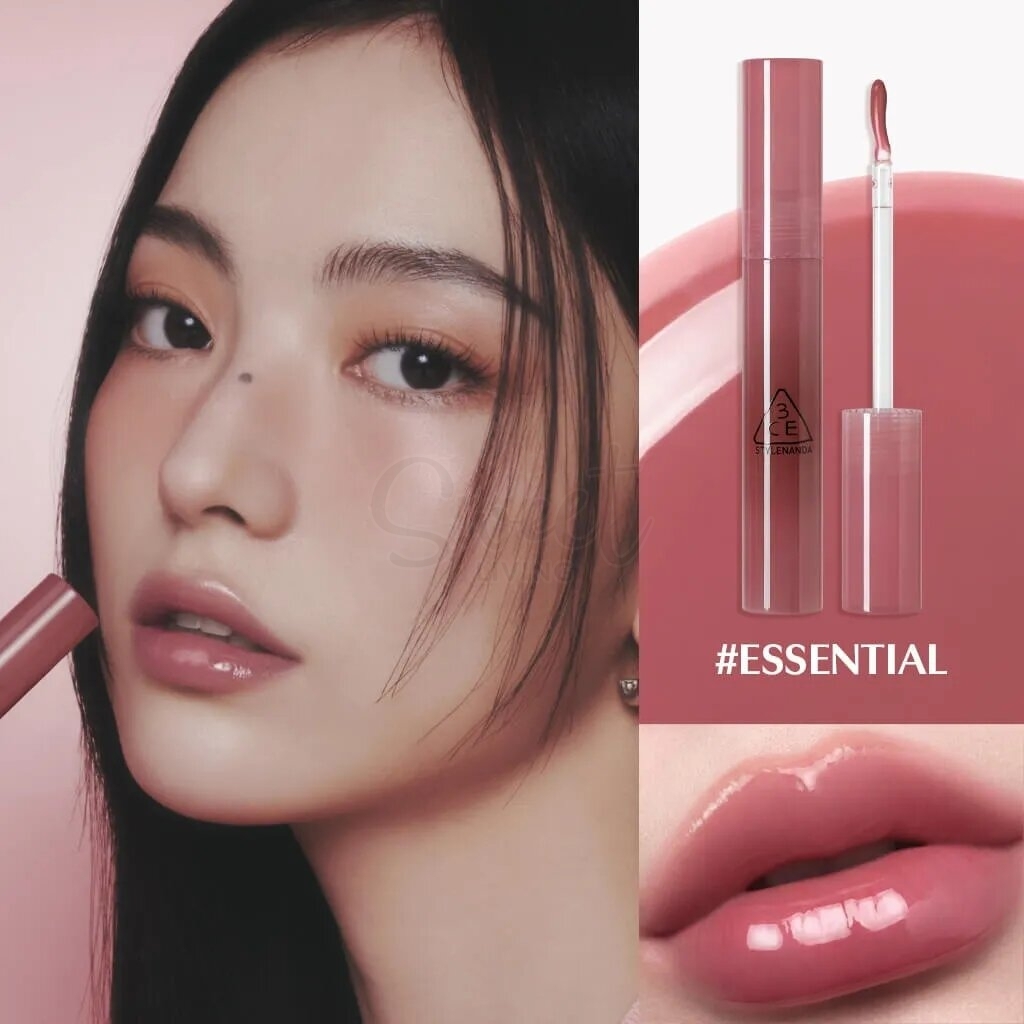 【韩国 3CE】3CE Drop Glow Gel 新品聚光小蜜勺唇蜜 甜美光泽显嫩神器 -  - 9@ - Sweet Living