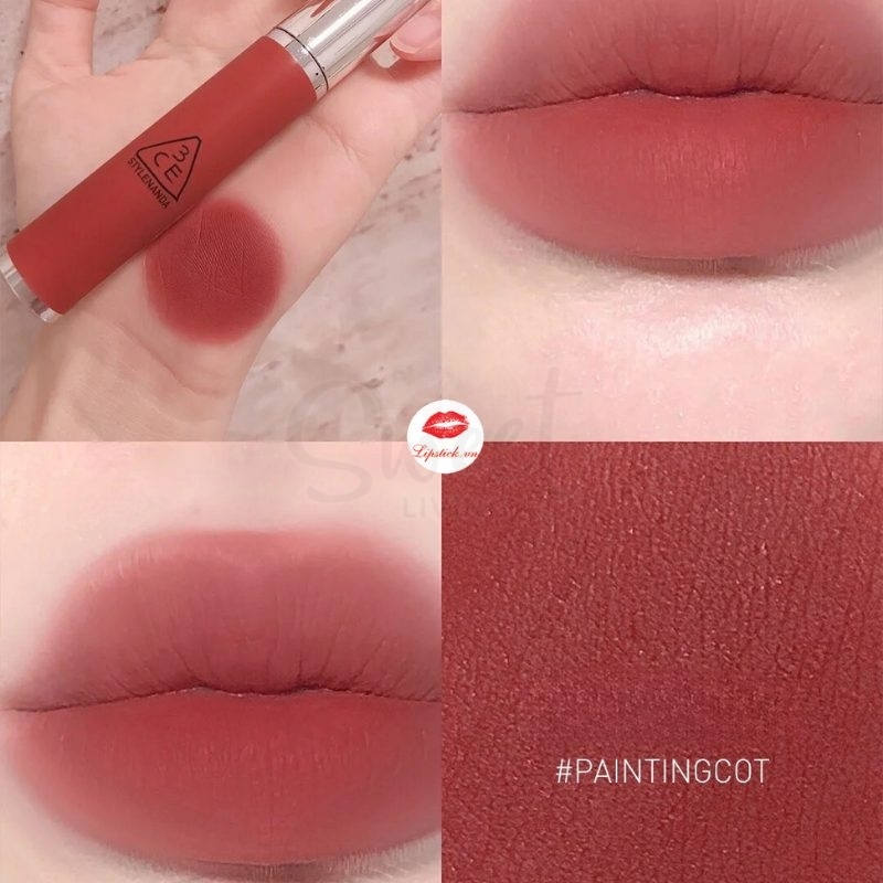 【韩国】3CE Hazy Lip Clay 新品柔雾唇泥/ Misty Lip Tint -  - 2@ - Sweet Living