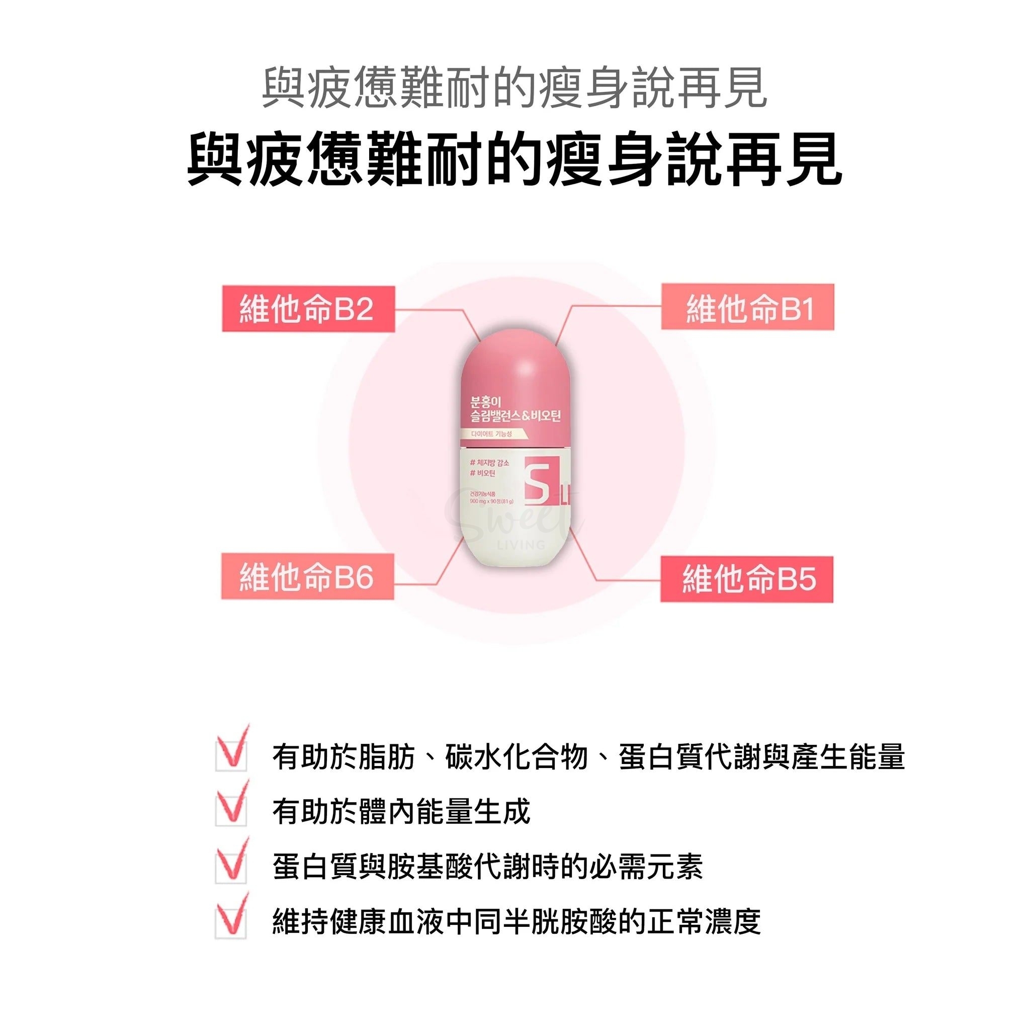 【韩国】GRN轻体胶囊酵素减脂套装 小粉小绿套组 小粉均衡瘦身&生物素片 + 小绿均衡瘦身&通便片 30天量/ Diet Supplements - - 7@ - Sweet Living 【韩国】GRN轻体胶囊酵素减脂套装 小粉小绿套组 小粉均衡瘦身&生物素片 + 小绿均衡瘦身&通便片 30天量/ Diet Supplements - - 7@ - Sweet Living