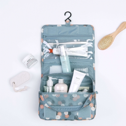 【韩国】 Monopoly 防水轻便折叠旅行洗漱包 化妆包 Toiletry Pouch 悬挂款 - Sweet Living