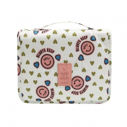 【韩国】 Monopoly 防水轻便折叠旅行洗漱包 化妆包 Toiletry Pouch 悬挂款 -  - 3    - Sweet Living