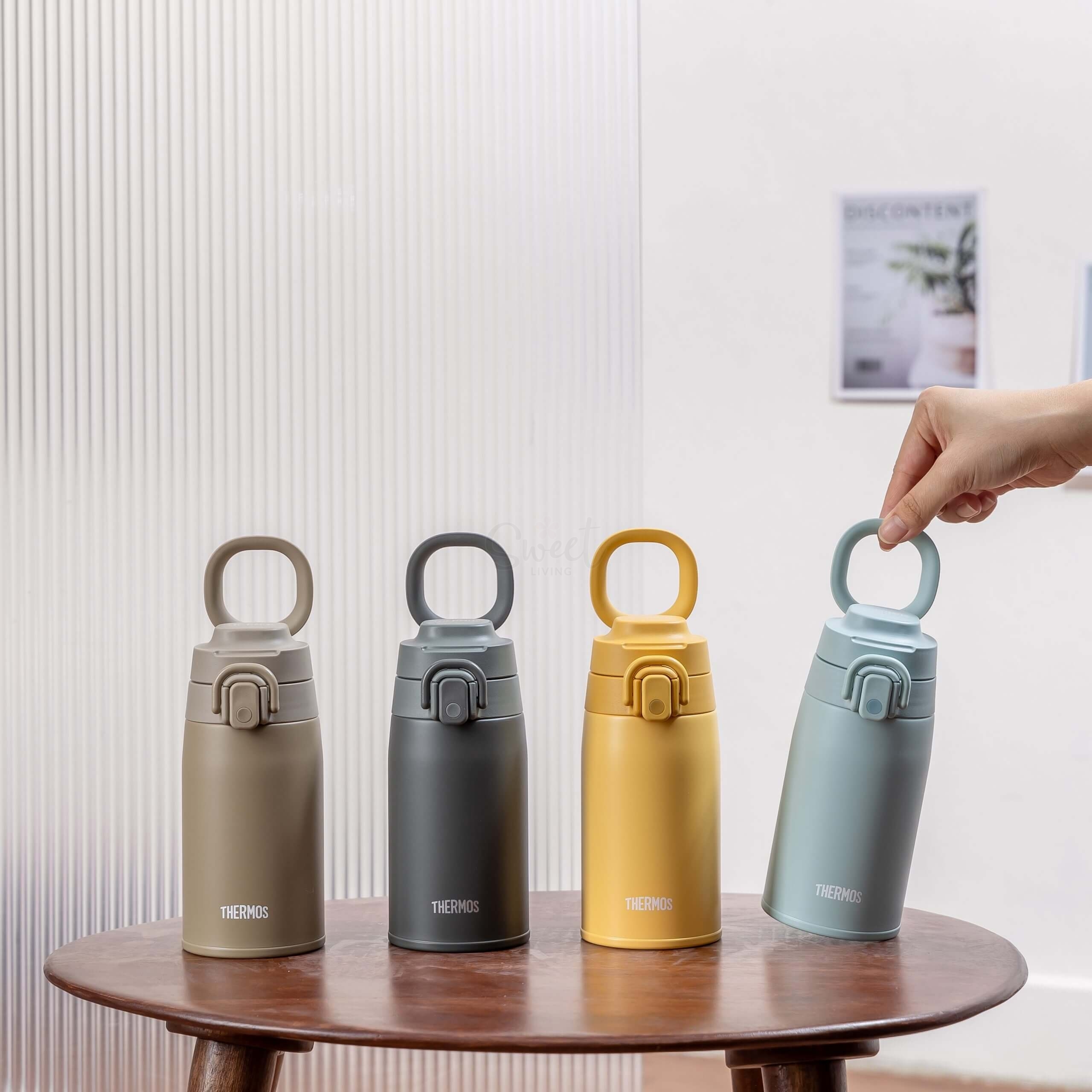 【日本 THERMOS】膳魔师 不锈钢可提式 保温保冷 保温杯 400ml /Insulated Bottle -  - 7@ - Sweet Living