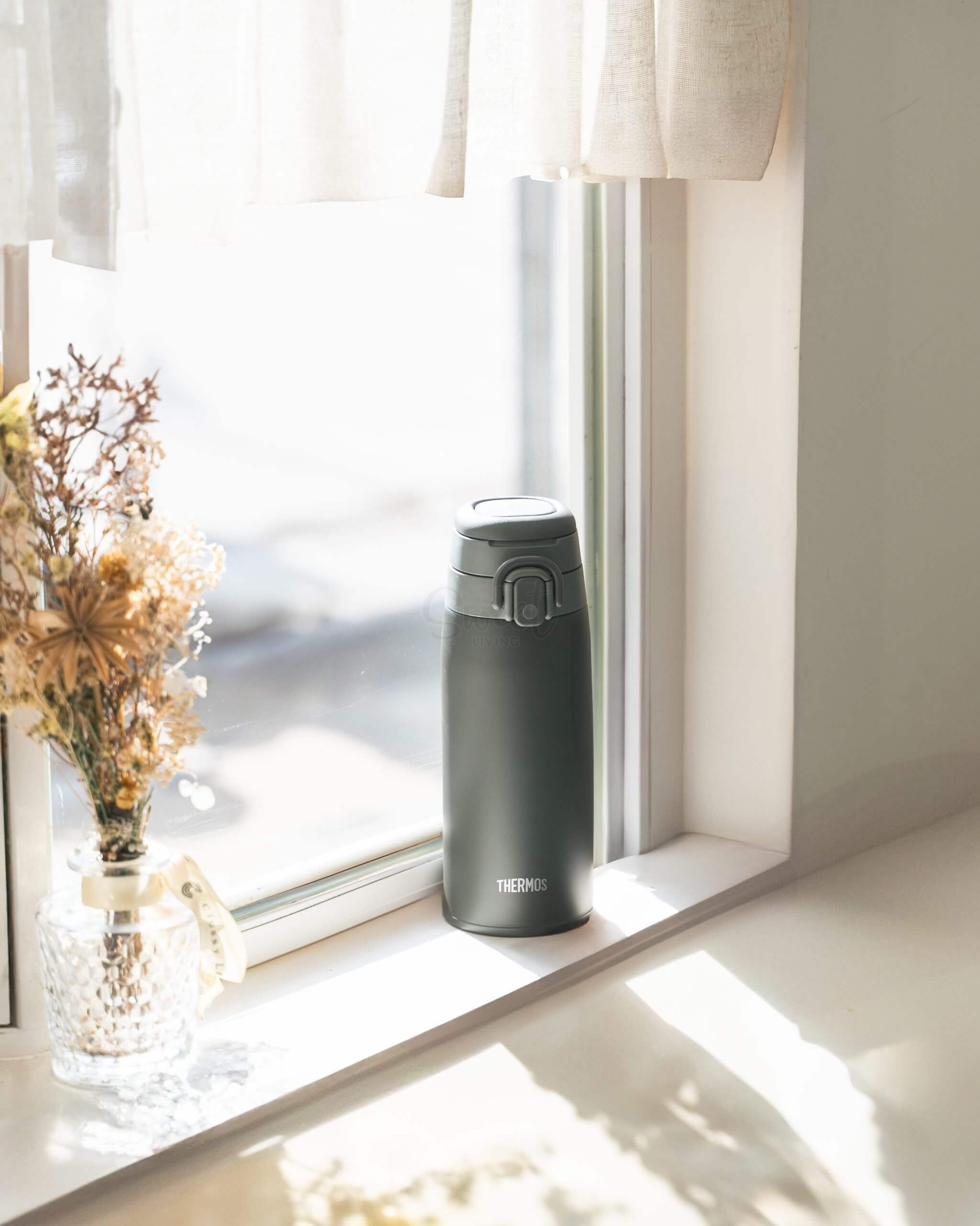 【日本 THERMOS】膳魔师 不锈钢可提式 保温保冷 保温杯 400ml /Insulated Bottle -  - 6@ - Sweet Living