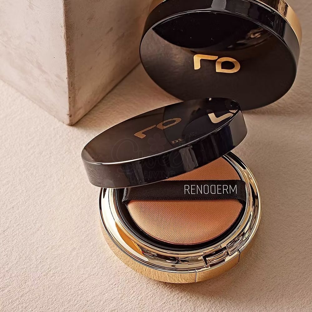 【韩国 RenoDerm】无菌持妆气垫 水光奶油肌 15g /Cushion Foundation -  - 1@ - Sweet Living