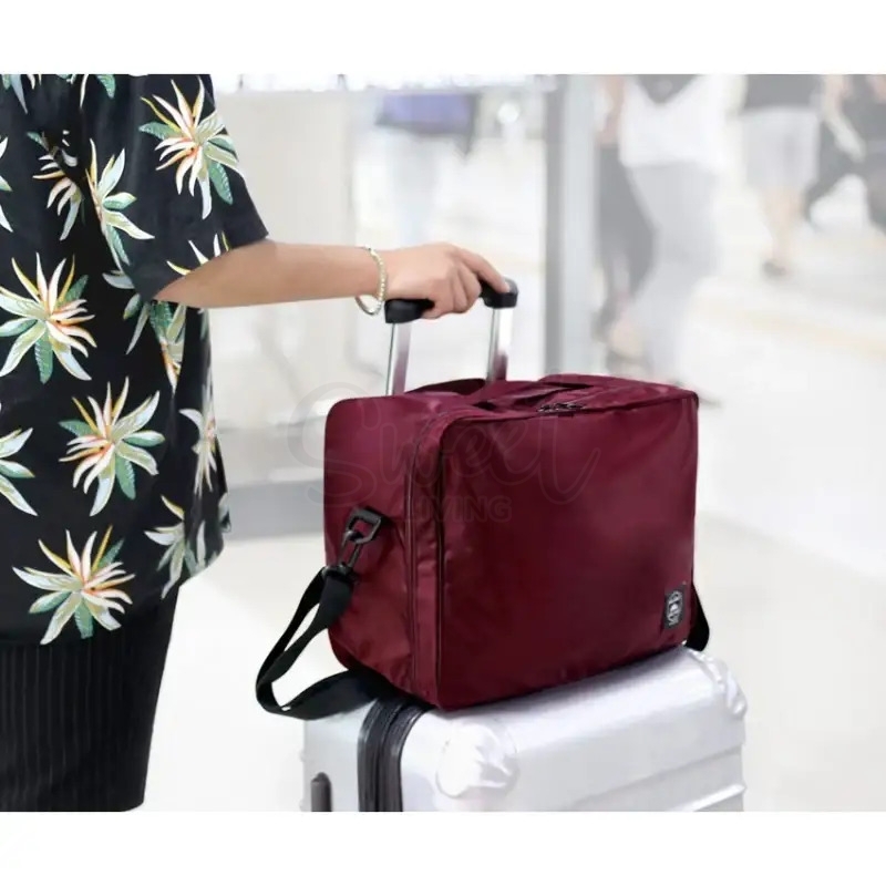 【韩国】Iconic 双用行李箱旅行收纳包 衣物整理 附赠可悬挂式洗漱包 /Two way trunk travel organizer pouch bag -  - 6@ - Sweet Living