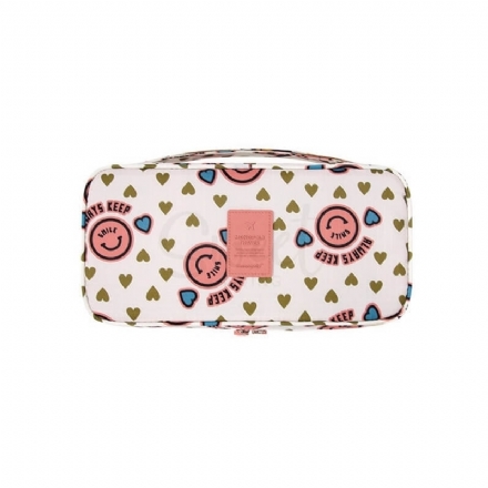 【韩国】 MONOPOLY 内衣收纳包 旅行多功能文胸整理包 普通号 13cmx26cm/ Lingerie Storage Travel Bag -  - 2    - Sweet Living