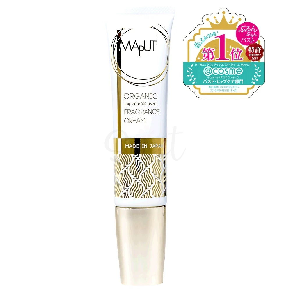 【日本】MAPUTI 丰胸乳霜 增大胸部脂肪 改善松弛 美胸乳/ Fragrance Bust Cream 60g -  - 1@ - Sweet Living