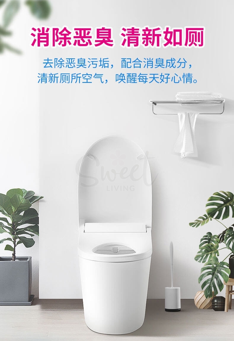 【日本】 EARTH 安速 马桶泡沫强力免刷洗清洁剂 厕所发泡清洁剂 / Foaming Toilet Bowl Cleaner (180g) -  - 5@ - Sweet Living