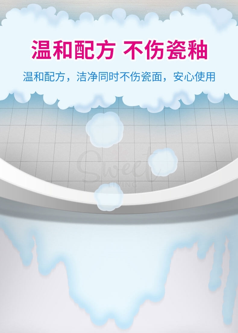 【日本】 EARTH 安速 马桶泡沫强力免刷洗清洁剂 厕所发泡清洁剂 / Foaming Toilet Bowl Cleaner (180g) -  - 6@ - Sweet Living