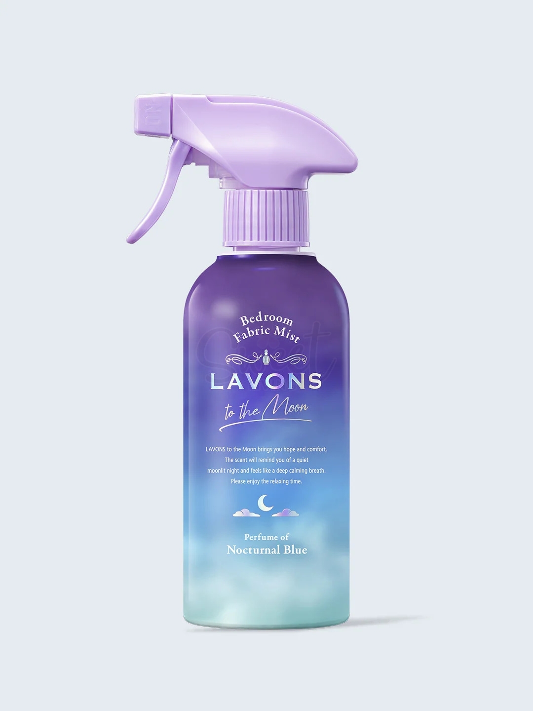 【日本】LAVONS  衣物织物卧室 香薰喷雾 抑菌除味香氛 蓝梦夜曲 / to the Moon Fabric Refresher Nocturnal Blue （300ml） -  - 1@ - Sweet Living