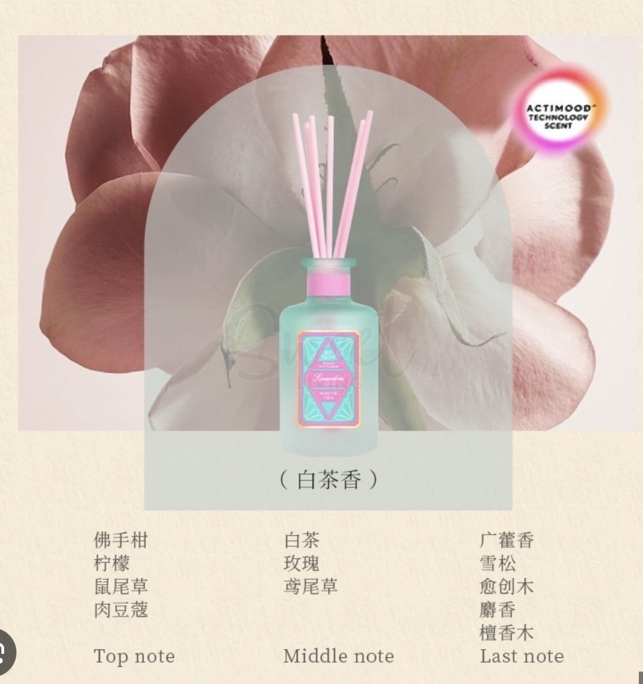 【日本】 郎德林 Laundrin 无火藤条香薰 室内持久扩香精油香氛摆件/ Room Diffuser -  - 16@ - Sweet Living