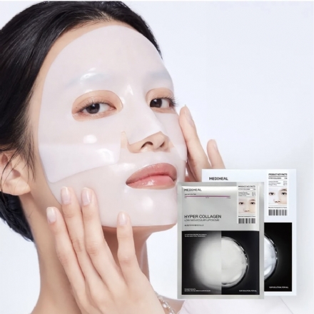 【韩国】Mediheal 美迪惠尔 胶原蛋白凝胶面膜 一盒六片 / HYPER COLLAGEN MASK 6PCS -  - 7    - Sweet Living