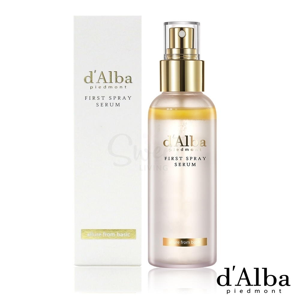 【韩国】D'ALBA 黛尔珀 精华液 水光精油保湿喷雾 爆红空姐喷雾 / First Spray Serum 100ml -  - 1@ - Sweet Living