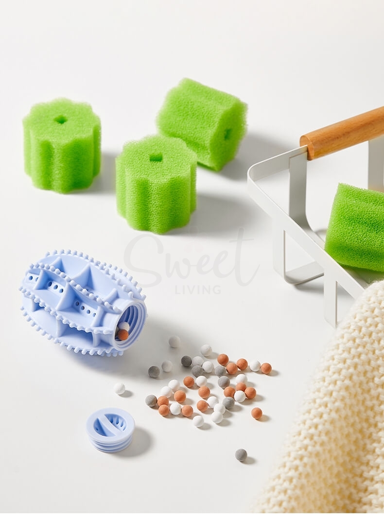 【中国】物以可/UYIKU 防缠绕粘毛 助洗五件套 洗衣机烘干机通用  防打结增加洗衣烘干效率神器 -  - 3@ - Sweet Living