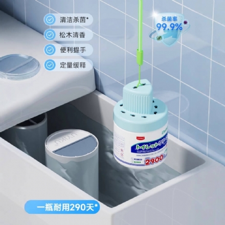 【中国】物以可/UYIKU 强力清洁去污去味 马桶清洁剂 蓝泡泡洁厕液 除菌除味洁厕液 -  - 13    - Sweet Living