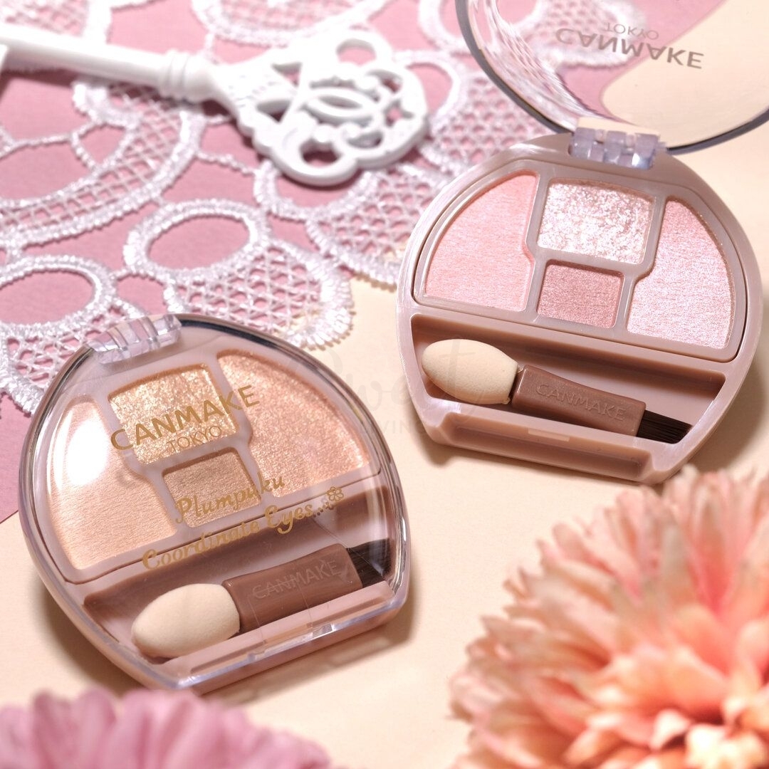 【日本】CANMAKE Plumpuku Coordinate Eyes 卧蚕眼影盘 爆款新版N01号 -  - 1@ - Sweet Living