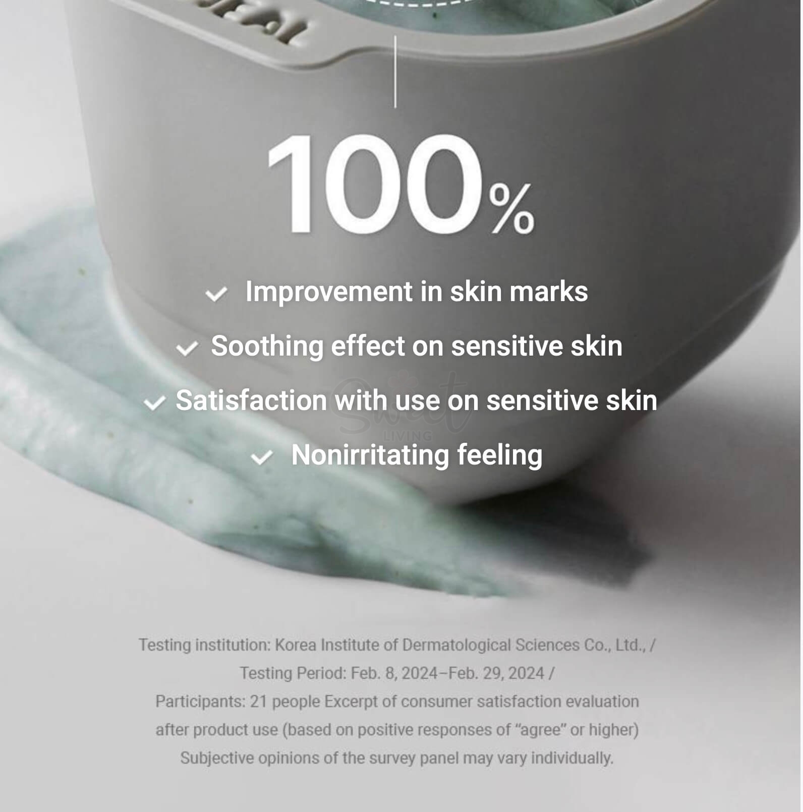 【韩国】Mediheal/克莱斯 Derma Modeling Pack 积雪草 两部曲安瓶舒缓提亮美白泥膜套组/ 单个入 -  - 4@ - Sweet Living