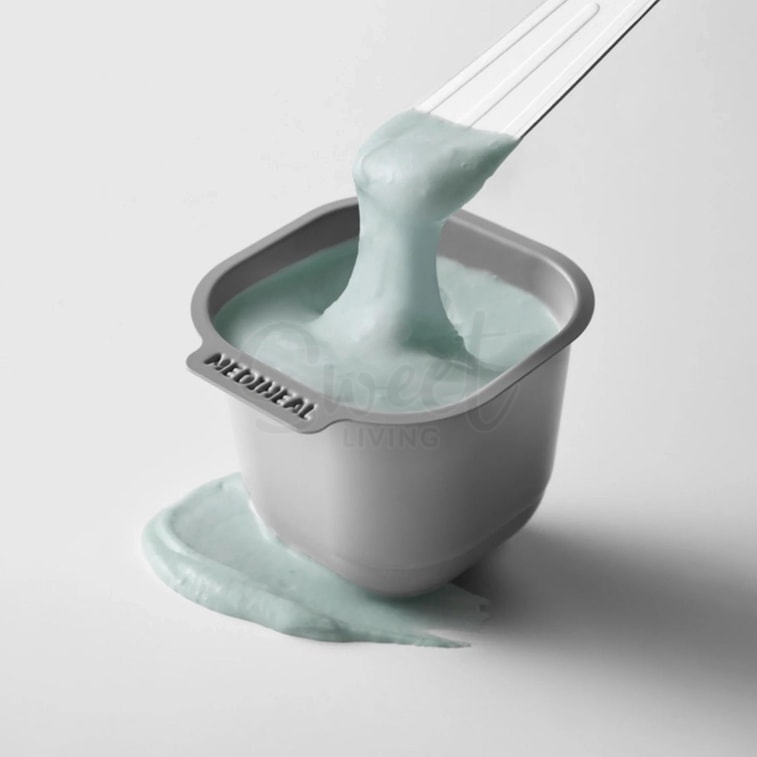 【韩国】Mediheal/克莱斯 Derma Modeling Pack 积雪草 两部曲安瓶舒缓提亮美白泥膜套组/ 单个入 -  - 7@ - Sweet Living