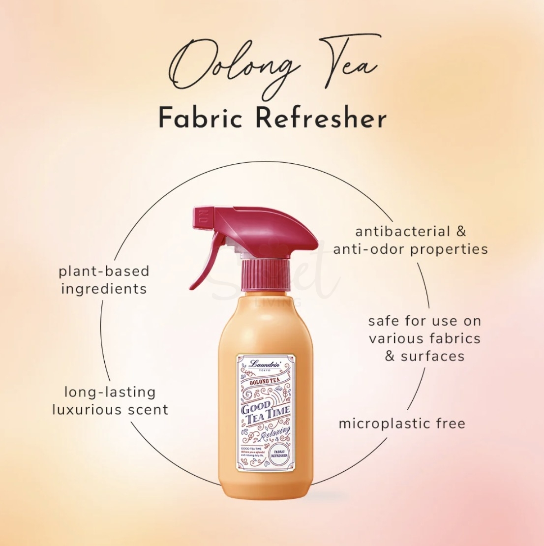 【日本】LAUNDRIN 朗德林 Good Tea Time 衣服除味喷雾 织物香氛喷雾 除臭剂 空气清新喷雾 300ml - @ - 4 - Sweet Living 【日本】LAUNDRIN 朗德林 Good Tea Time 衣服除味喷雾 织物香氛喷雾 除臭剂 空气清新喷雾 300ml - @ - 4 - Sweet Living