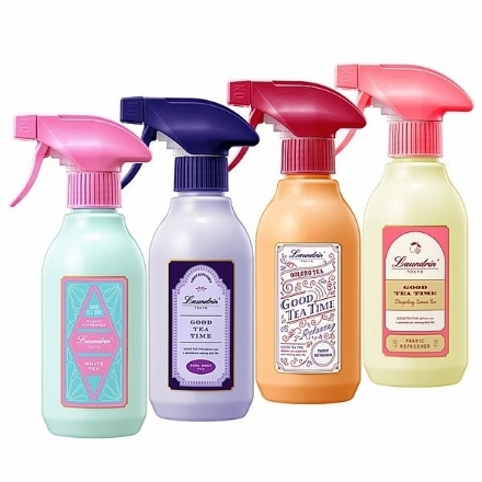 【日本】LAUNDRIN 朗德林 Good Tea Time 衣服除味喷雾 织物香氛喷雾 除臭剂 空气清新喷雾 300ml - Sweet Living