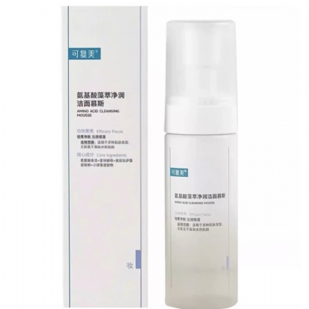 【中国】医药品牌 可复美 吨吨洁面慕斯 氨基酸藻萃净润洁面慕斯 洗卸润养四合一 150ml -  - 2    - Sweet Living
