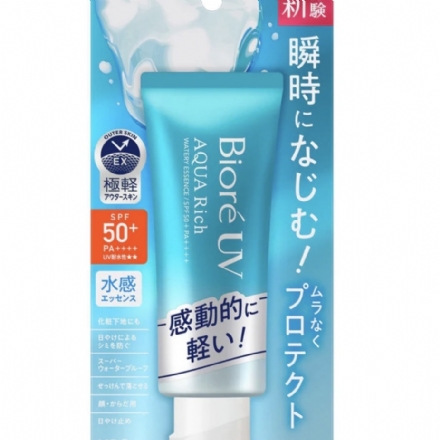 【日本】花王 Kao 碧柔Biore 水活精华防晒 水润保湿防晒霜 新版 Aqua Rich/ Sunblock Lotion（70g） - Sweet Living