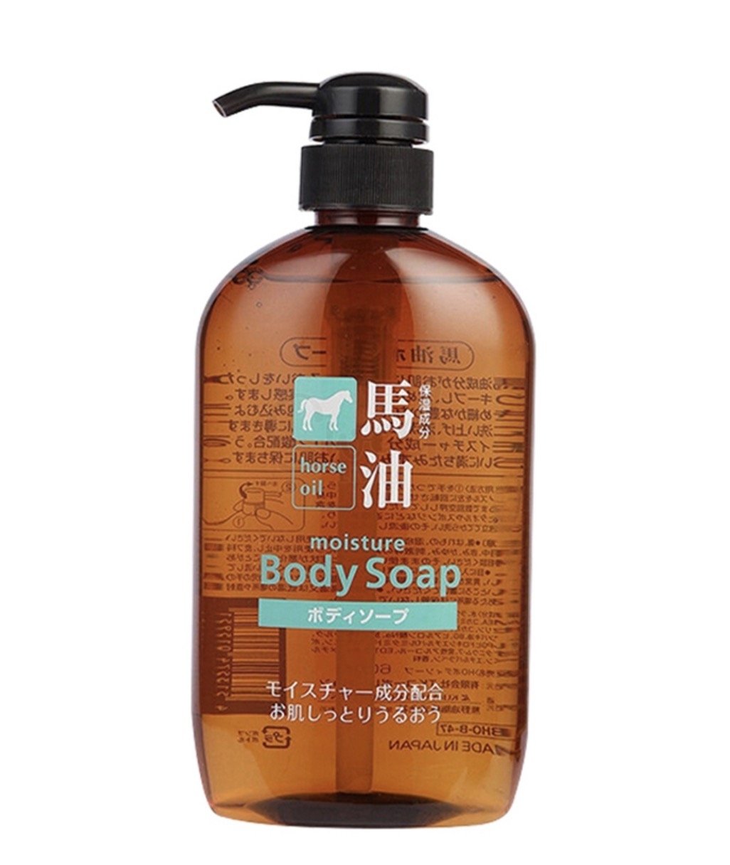 【日本】熊野油脂 天然弱酸性 马油 沐浴露 600ml - @ - Sweet Living