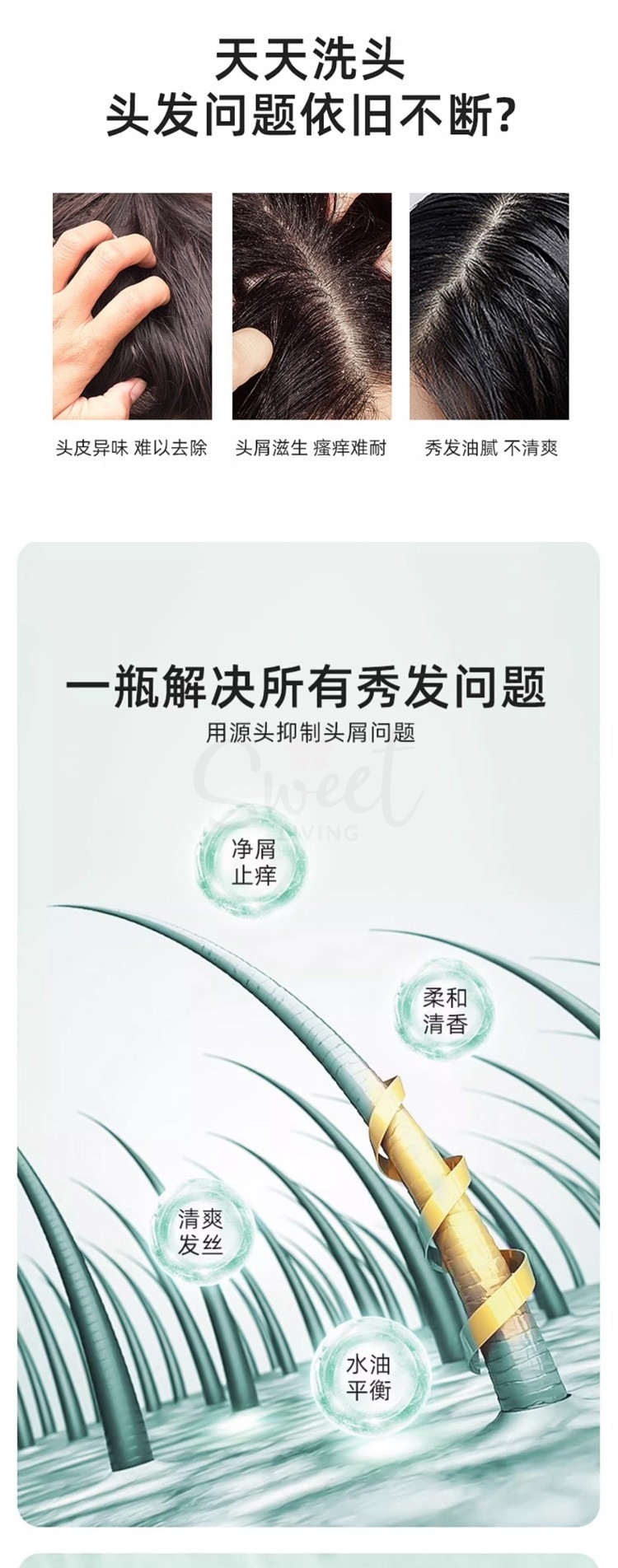 【日本】LION 狮王 OCT 控油去屑洗发水 320ml -  - 5@ - Sweet Living