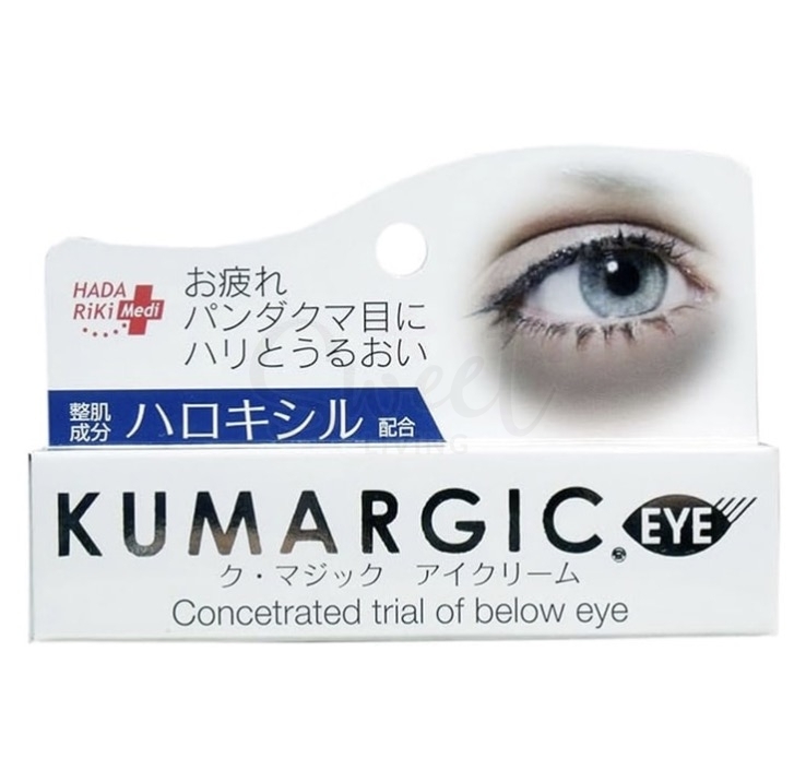 【日本】HADARIKI KUMARGIC 淡化黑眼圈 眼袋细纹 修护熊猫眼 眼霜 20g -  - 1@ - Sweet Living