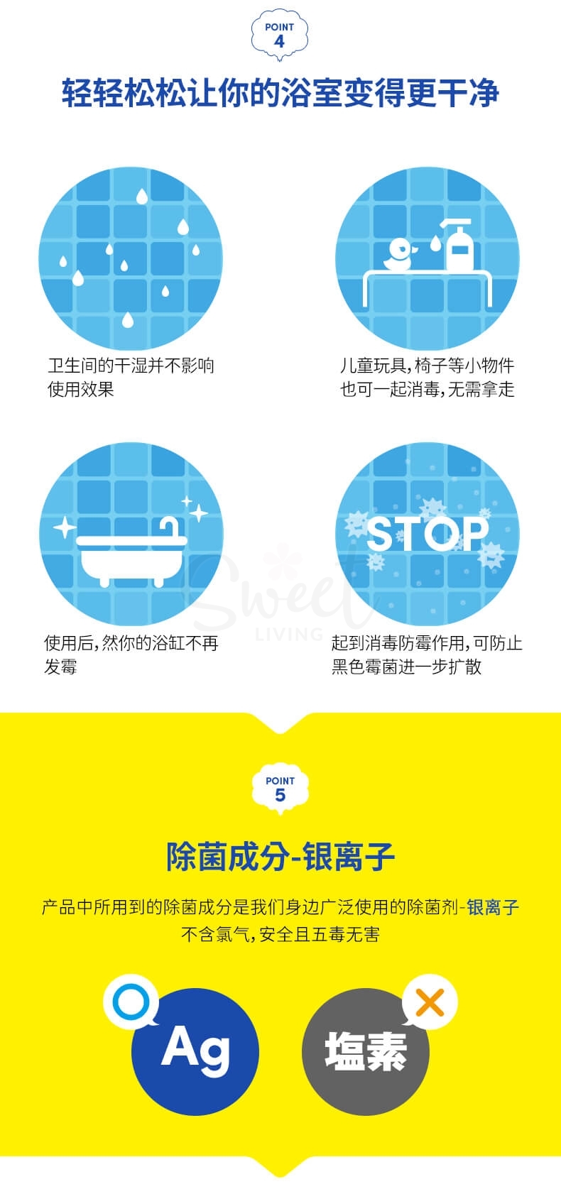 【狮王】LION 银离子浴室除霉防霉烟雾剂 5g -  - 8@ - Sweet Living