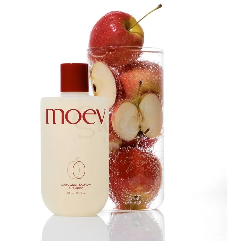 【韩国】MOEV苹果角蛋白强韧防脱洗发水 清爽蓬松 300ml -  - 1@ - Sweet Living