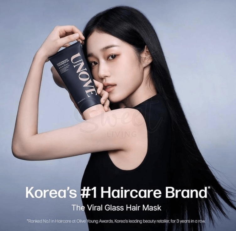【韩国】UNOVE Hair Treatment 柔诺伊 柔顺修护发膜 深层修复 限量套组混香款双支装 清新花香+木质花香 320+320ml 赠30ml护发乳 -  - 5@ - Sweet Living